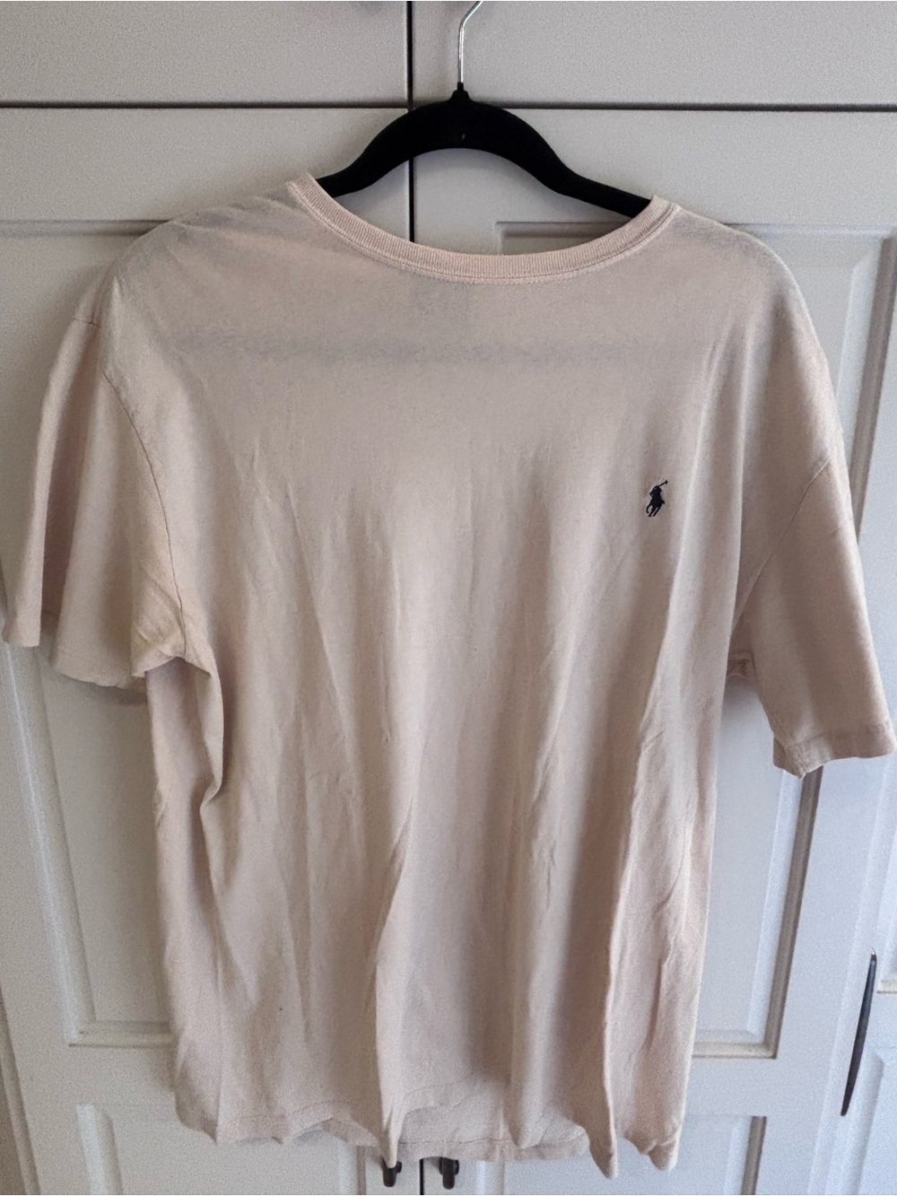Polo by Ralph Lauren Men's Classic Crew Neck T-Shirt - Light Beige - medium